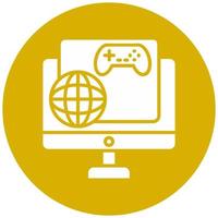 Online Games Vector Icon Style