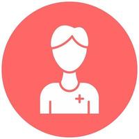 Male Patient Vector Icon Style