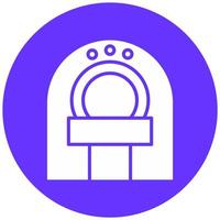 CT Scan Vector Icon Style