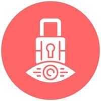 Security Vision Vector Icon Style