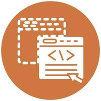 Drag and Drop Vector Icon Style