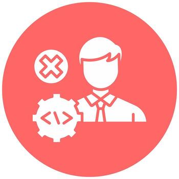 No Programming Experien Vector Icon Style