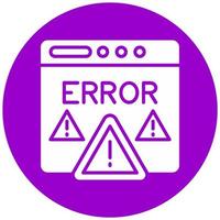 Error Vector Icon Style