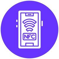 NFC Vector Icon Style