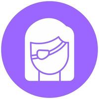 Eye Patch Vector Icon Style