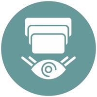 Depth Perception Vector Icon Style