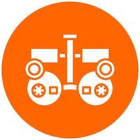 Medical Optometry Vector Icon Style
