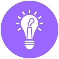 Light Pollution Vector Icon Style