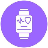 Fitness Tracker Vector Icon Style