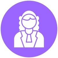 Justice Vector Icon Style