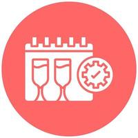 Event Organization Vector Icon Style
