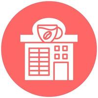 Cafe Vector Icon Style