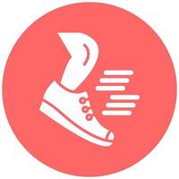 Jogging Vector Icon Style