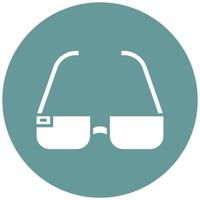 3d Glasses Vector Icon Style