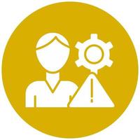 PR Crisis Vector Icon Style