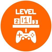 Custom Level Vector Icon Style