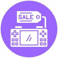 Black Friday Sale Vector Icon Style