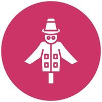 Scarecrow Vector Icon Style