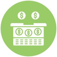 Donation Box Vector Icon Style