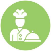 Caterer Vector Icon Style