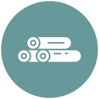 Log Vector Icon Style