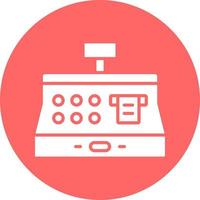 Cash Register Vector Icon Style