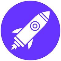 Vector Design Rocket Vector Icon Style