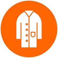 Vector Design Doctor Coat Vector Icon Style