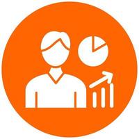Vector Design Human Analysis Vector Icon Style