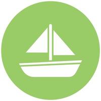 Boating Vector Icon Style