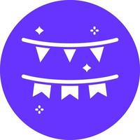 Garland Vector Icon Style