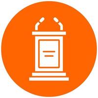 Bully Pulpit Vector Icon Style