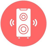 Loudspeaker Vector Icon Style