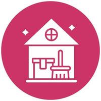 Spring Cleaning Vector Icon Style