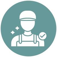 Vetted Professionals Vector Icon Style