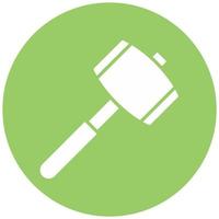 Mallet Vector Icon Style