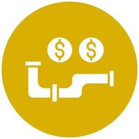 Pipeline Vector Icon Style