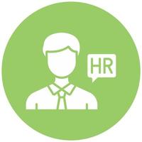 Human Resources Vector Icon Style