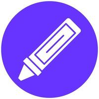 Crayon Vector Icon Style