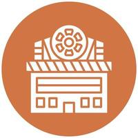 cine vector icono estilo