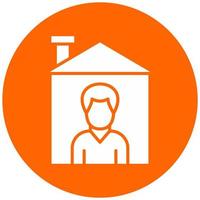 Isolation Vector Icon Style