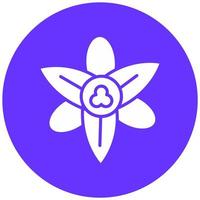 Freesia Vector Icon Style