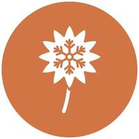 Dandelion Vector Icon Style