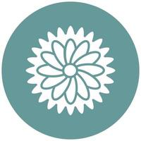 Chamomile Vector Icon Style