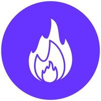 Fire Vector Icon Style