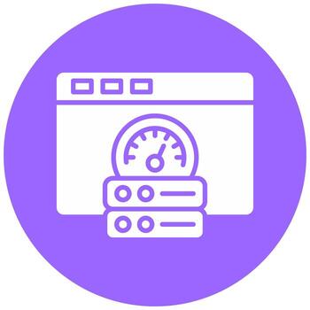 Browser Cache Vector Icon Style