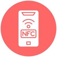 NFC Vector Icon Style