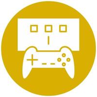 Console Game Vector Icon Style