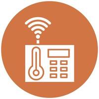 Thermostat Vector Icon Style