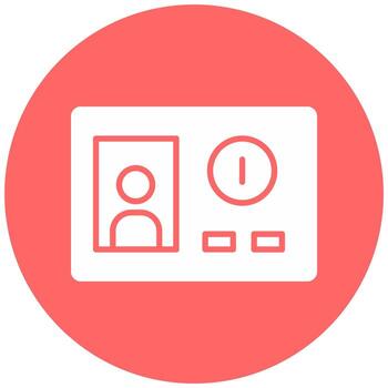 intercomunicador vector icono estilo